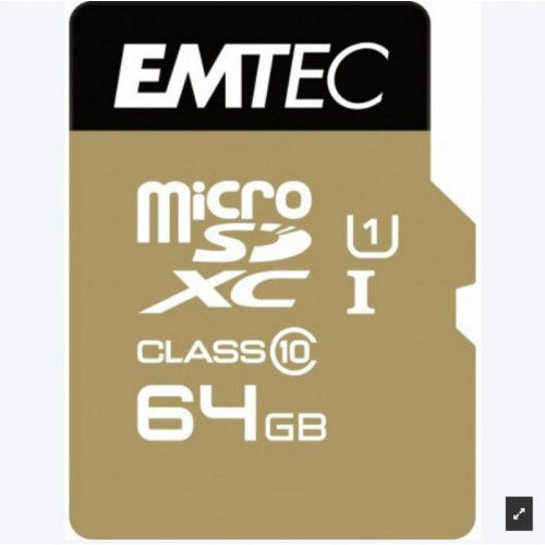 Emtec Elite Gold+ Tarjeta MicroSDXC 64GB