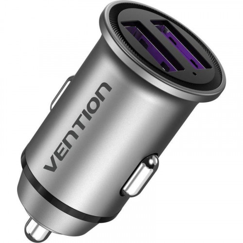 Vention Cargador de Coche 30W 2xUSB-A...