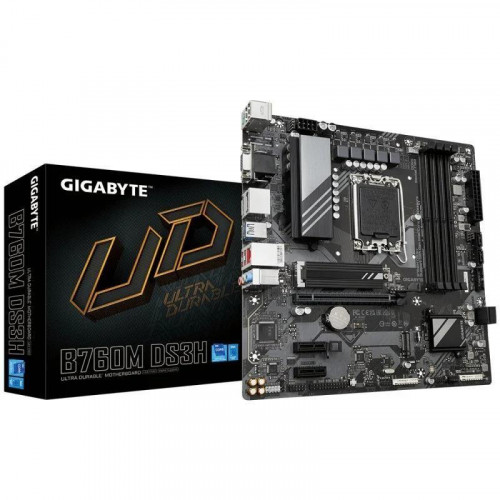 Gigabyte B760 DS3H Placa Base DDR5 ATX