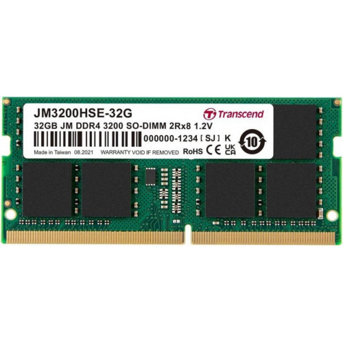 Transcend Memoria RAM Sodimm 32GB...