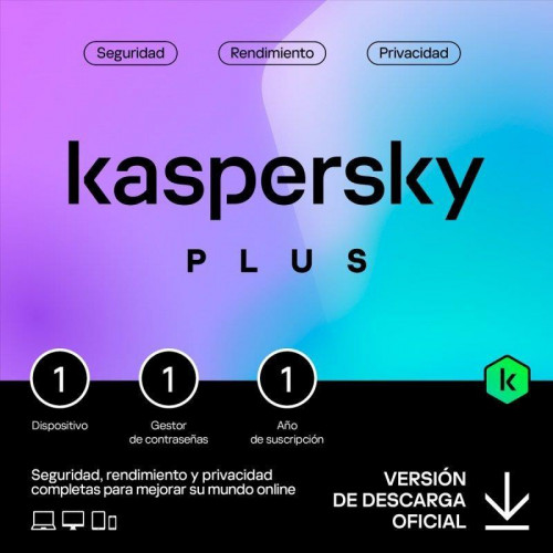 Kaspersky Plus 1 Año 1 Dispositivo