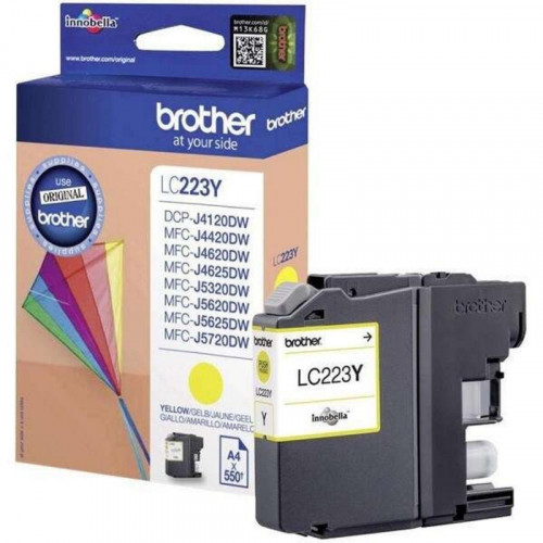 Brother LC223 Amarillo Cartucho de Tinta