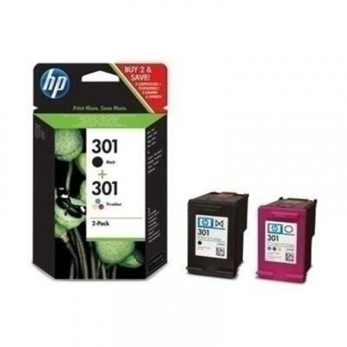 HP 301 Pack 2 Cartuchos Negro y...