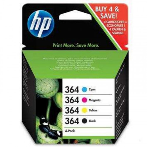HP 364 N9J73AE Pack de 4 Cartuchos de...