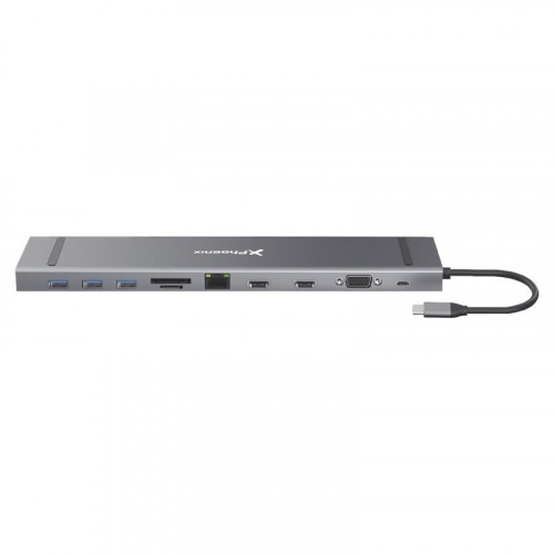 Phoenix Dock Hub Usb-C 11 En 1 Hdmi...