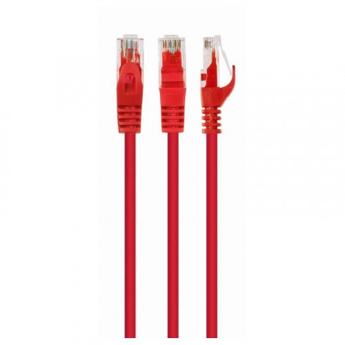 Gembird Cable de Red UTP Cat.6 1m Rojo
