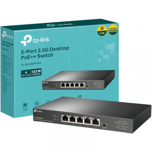 TP-Link TL-SG105PP-M2 Switch De...