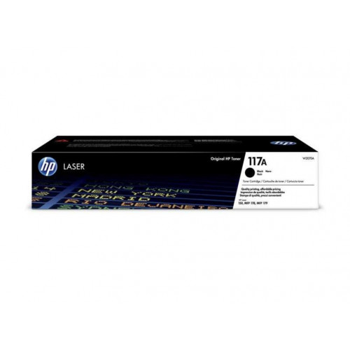 HP 117A Toner Negro Original W2070A