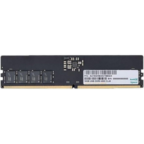 Apacer Memoria RAM 16GB DDR5 5600MHz
