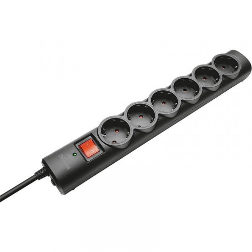 Trust Regleta 6 Enchufes Schuko con...