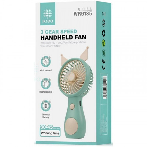 Ikrea WR9135 Ventilador de Mano 3...