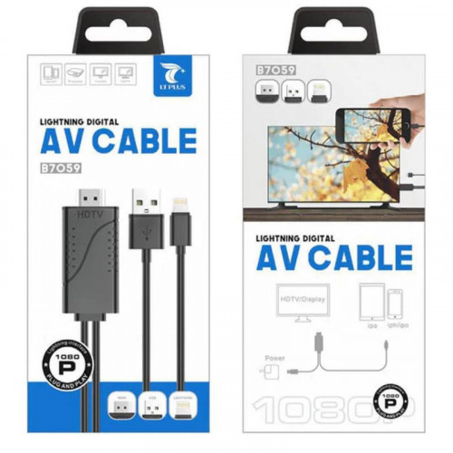 Iser Cable HDMI a Lightning Full HD