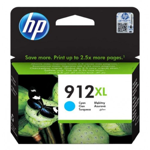 HP 912XL Cartucho de Tinta Cian Original