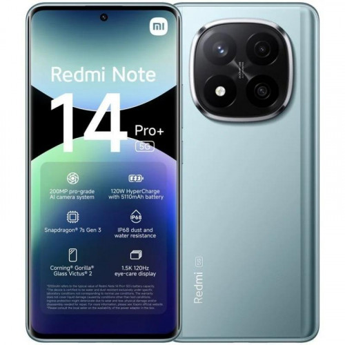 Xiaomi Redmi Note 14 Pro+ 5G Azul 256GB