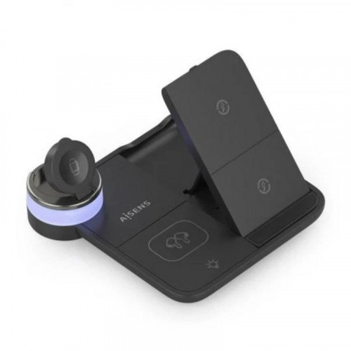 Aisens Base Cargador Inalámbrico 4 en 1