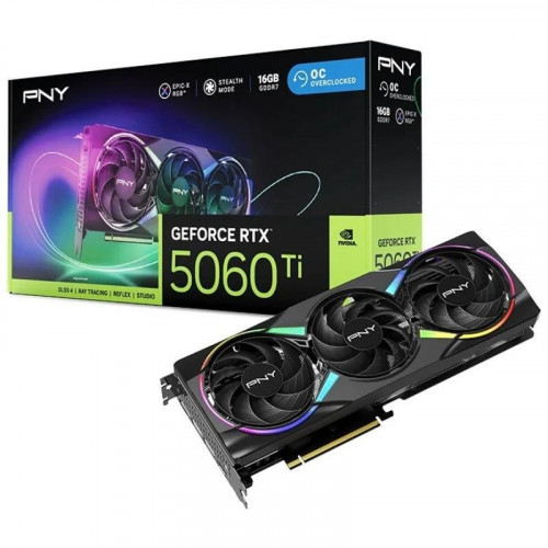 PNY GeForce RTX 5060 Ti OC 16GB RGB...