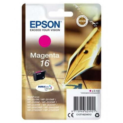 Epson 16 Cartucho de Tinta Magenta...
