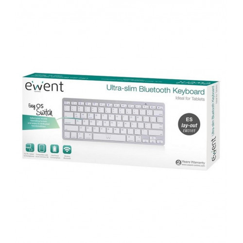 Ewent EW3161 Teclado Bluetooth Ultra...