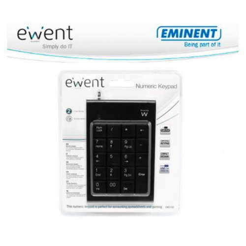 Ewent EW3102 Teclado Numérico USB...