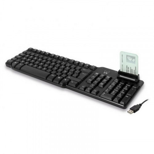 Ewent EW3252 Teclado USB con Lector...