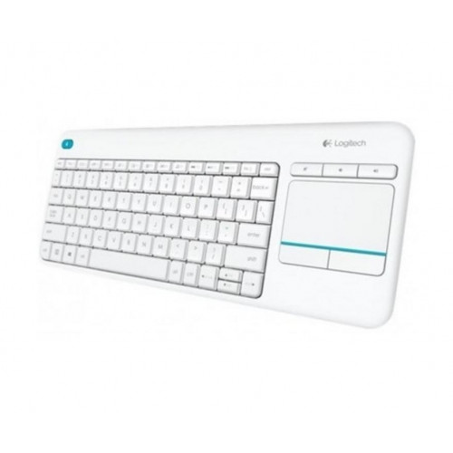 Logitech Wireless Touch K400 Plus Blanco