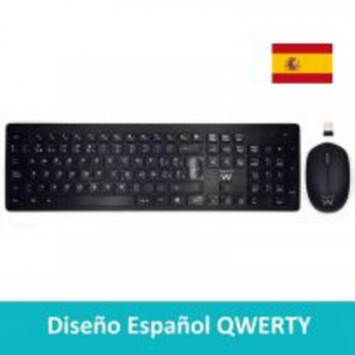 Ewent EW3256 Kit Teclado y Ratón...