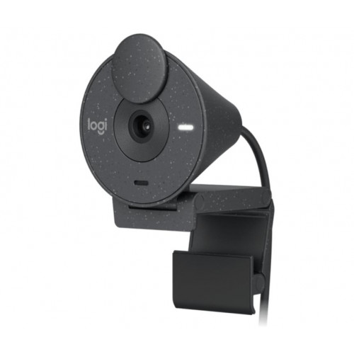 Logitech Brio 300 Webcam FHD Grafito
