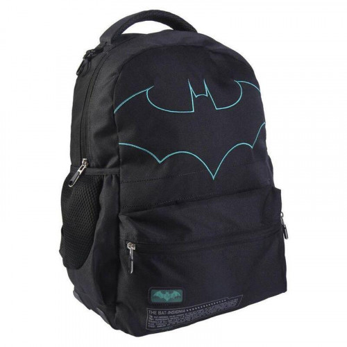 Mochila Escolar Dc Comics Batman Logo...