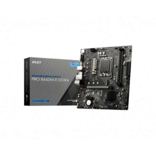 Msi Pro B660M-E Placa Base Intel Lga...