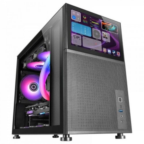 Mars Gaming MC-LCD Caja Micro-ATX con...
