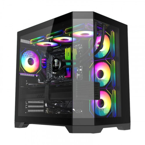 GameMax Hype A Black Caja PC Gaming...
