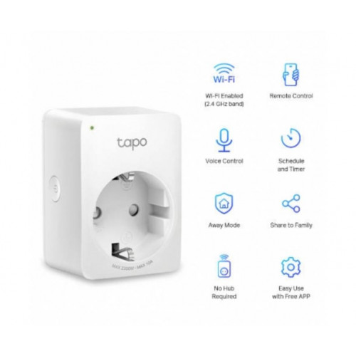 TP-Link Tapo P100 Enchufe Inteligente...