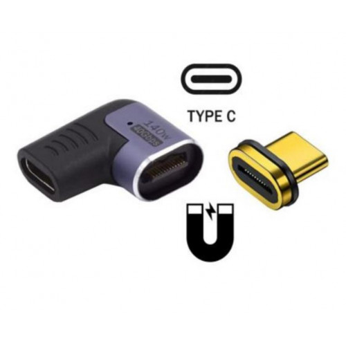 Ewent Adaptador Magnético USB-C 90...