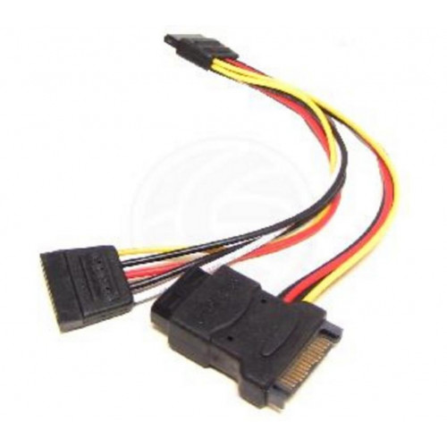 Cable Alimentación Multiplicador SATA...