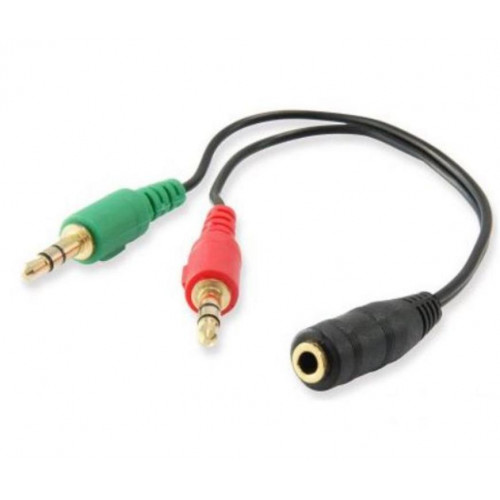 Ewent Adaptador de Audio 2xJack 3.5mm...