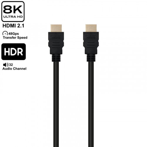Ewent Cable HDMI Macho/Macho 1.5m 8K...
