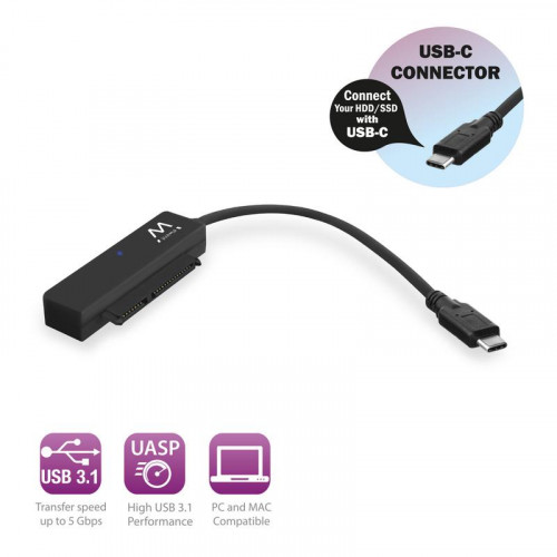 Ewent EW7075 Adaptador Externo USB-C...