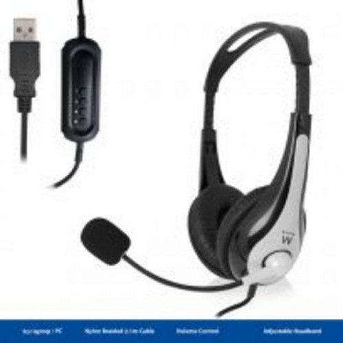 Ewent EW3565 Auriculares Estéreo USB...