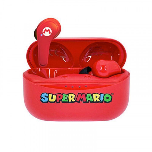 Auriculares TWS Earpods Super Mario Rojo