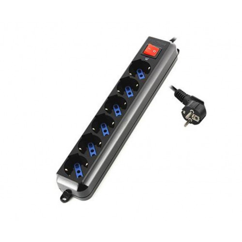 Ewent Regleta 6 Enchufes Schuko...