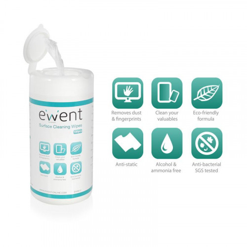Ewent Toallitas Limpiadoras...