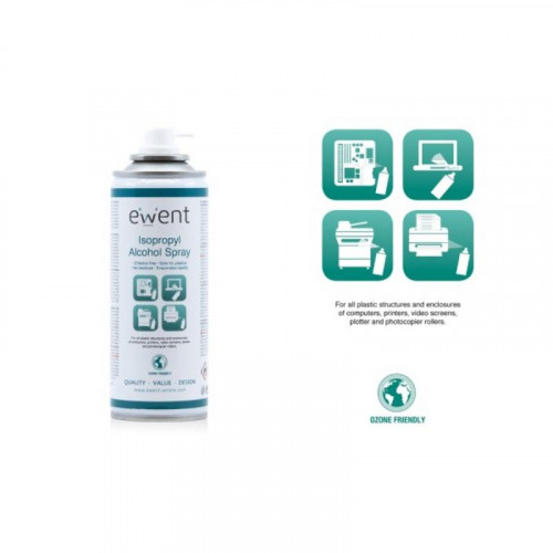 Ewent EW5613 Spray Limpiador Alcohol...