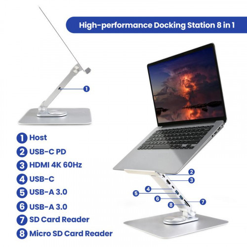 Ewent EW1269 Docking Station Soporte...