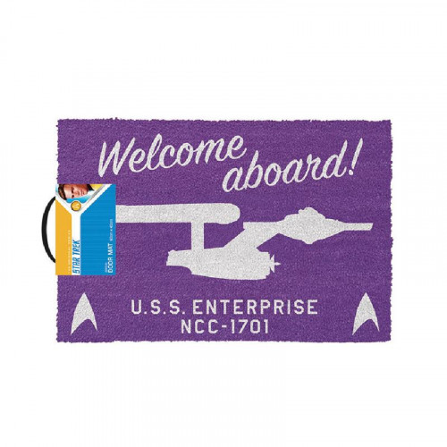 Felpudo Star Trek Welcome Aboard!...