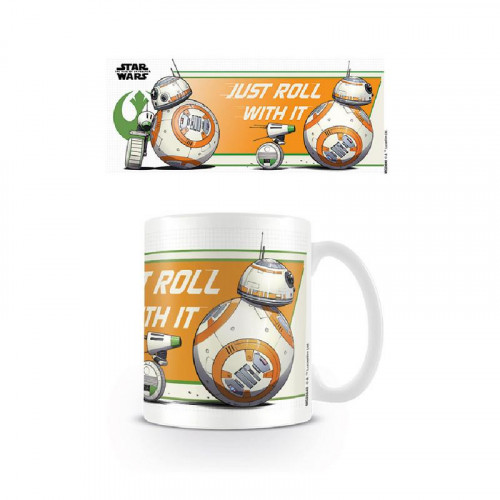 Taza Desayuno Star Wars BB-8 y D-0 /...
