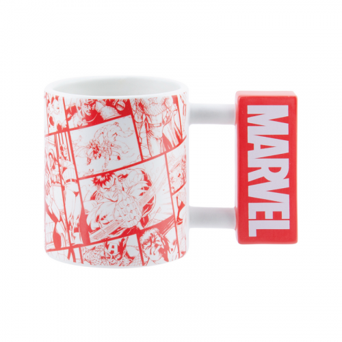 Taza Desayuno Marvel Logo 300 ml
