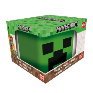 Taza 3D Minecraft Cabeza...