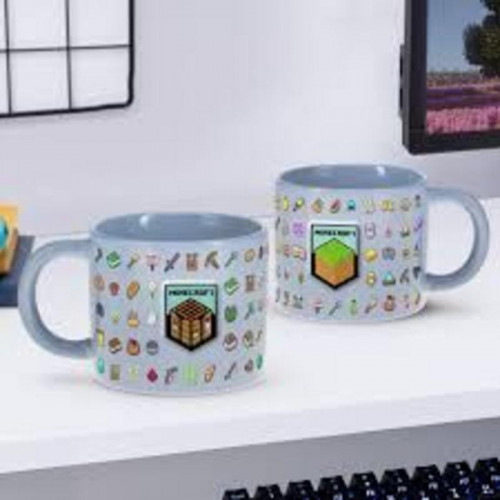 Taza con Relieve Minecraft