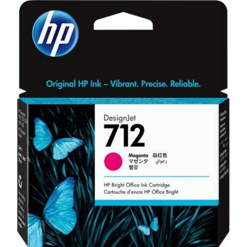 HP 712 Cartucho de Tinta Magenta...