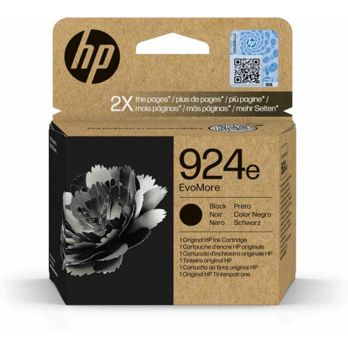 Cartucho de Tinta Original HP 924e Negro